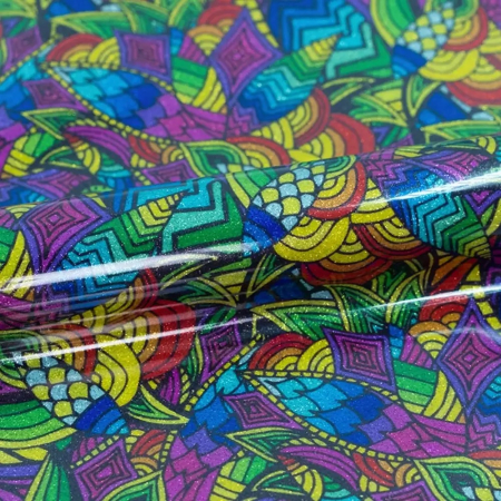 Siser® EasyPatterns® Plus-Glitter - Tropical Rainbow